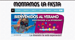 Desktop Screenshot of montamoslafiesta.com